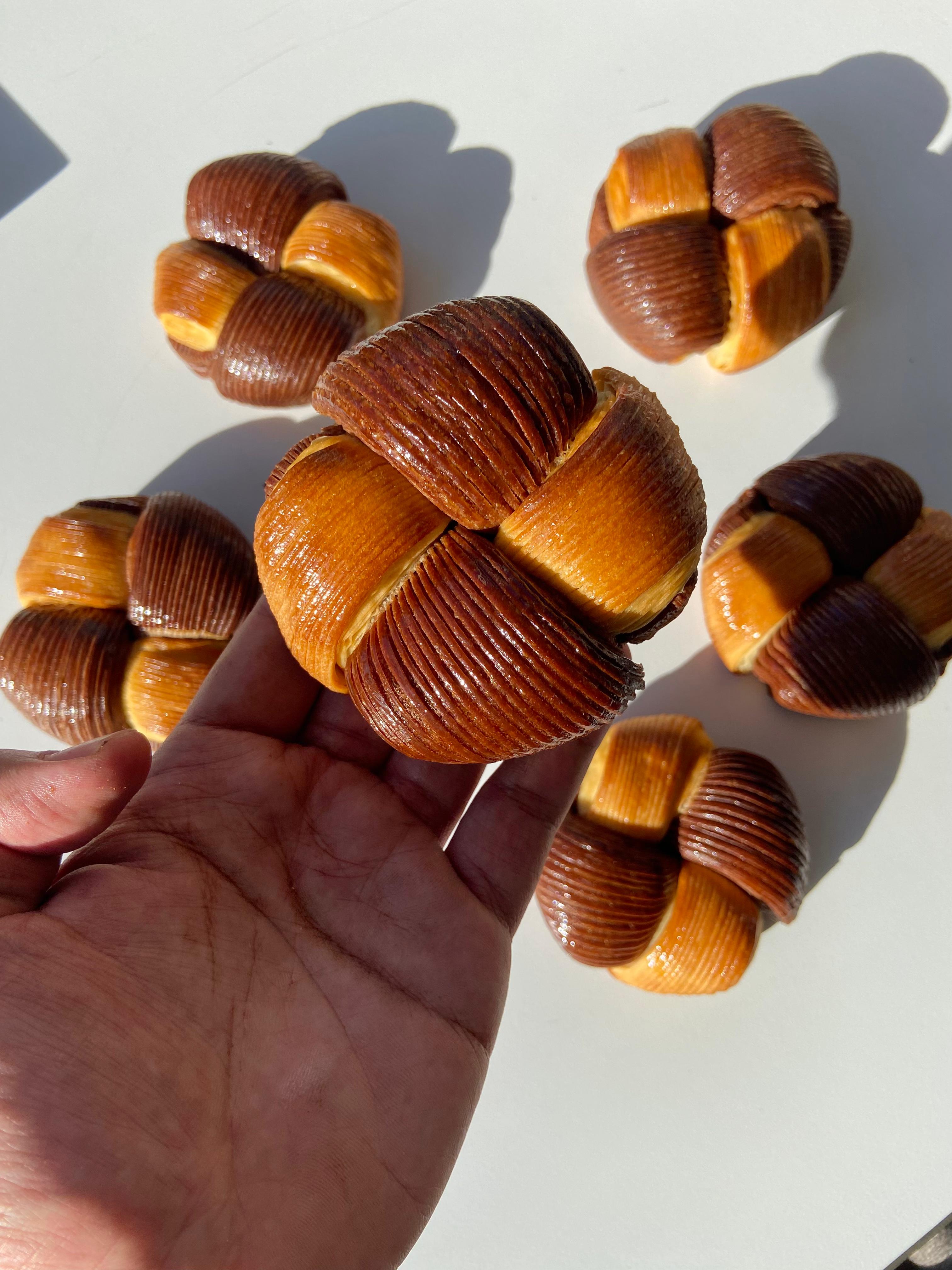 Chocolate Knot Pastries