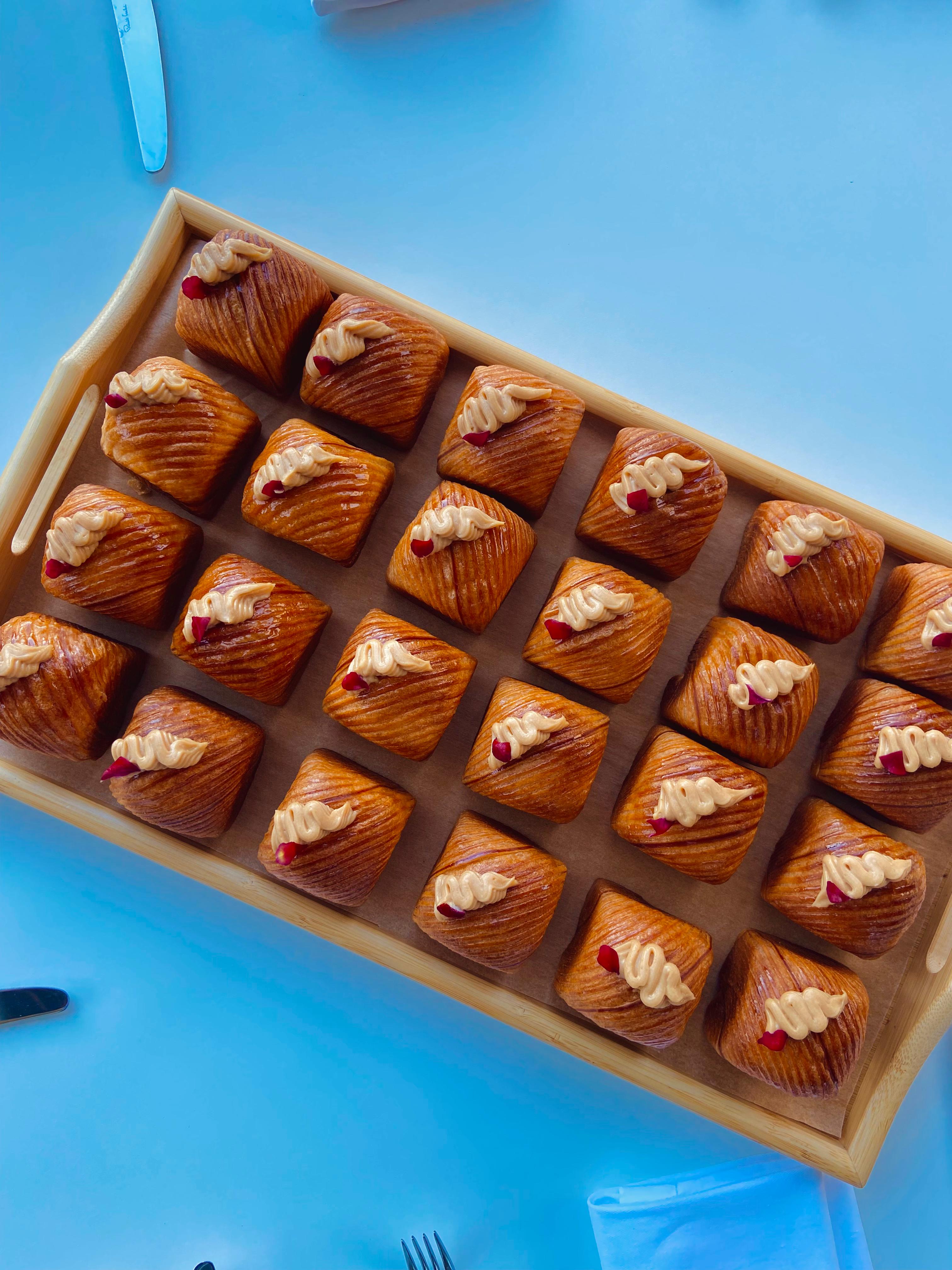 Hazelnut Cube Danish