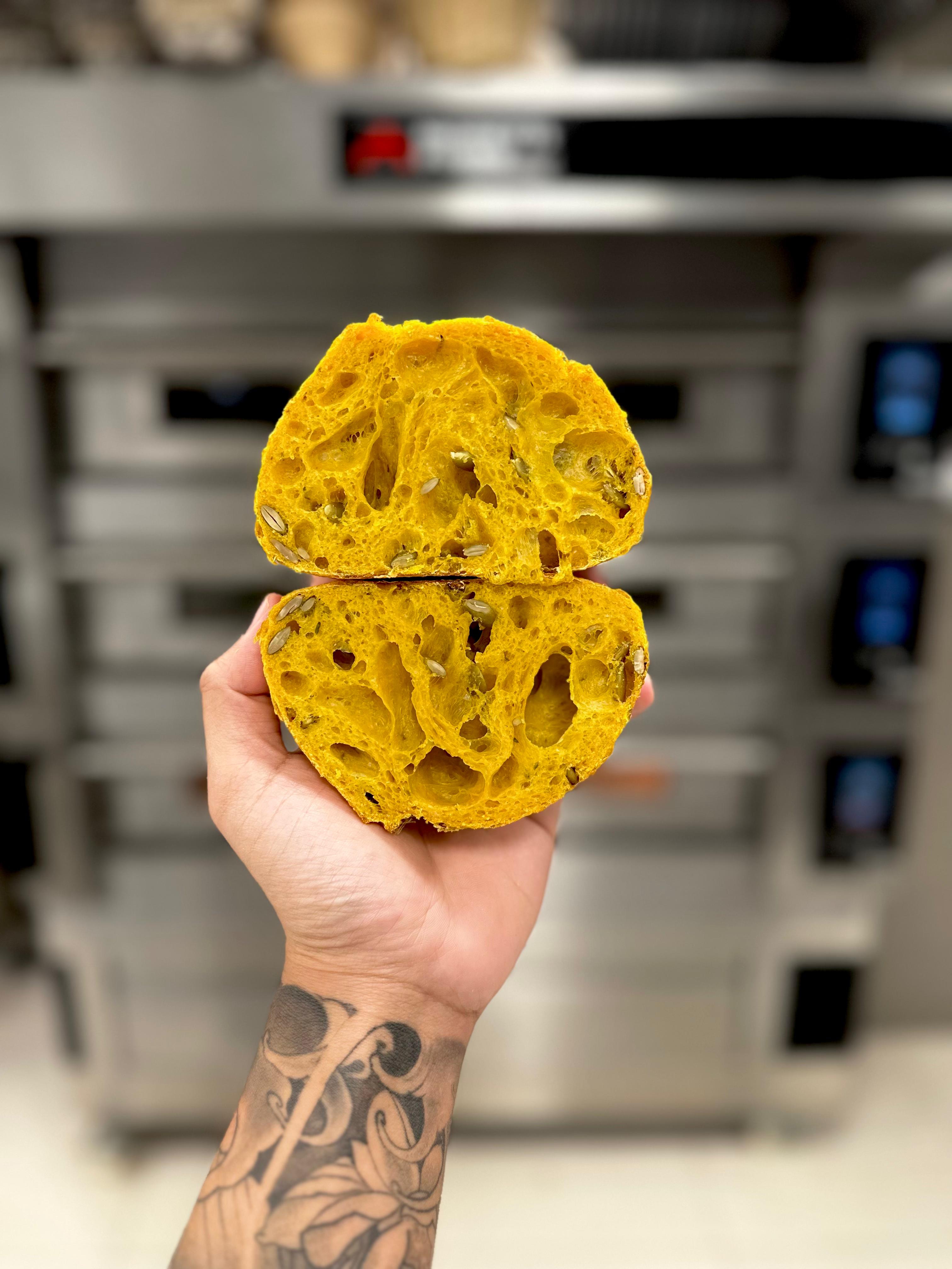 Turmeric Herbs Sourdough